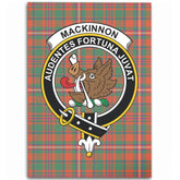 MacKinnon Ancient Tartan Crest Area Rug